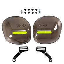 Hand Guard Wind Cold Protector Waterproof Handlebar Cover For Powersports Hand Guards Reflective WeatherResistant Grip
