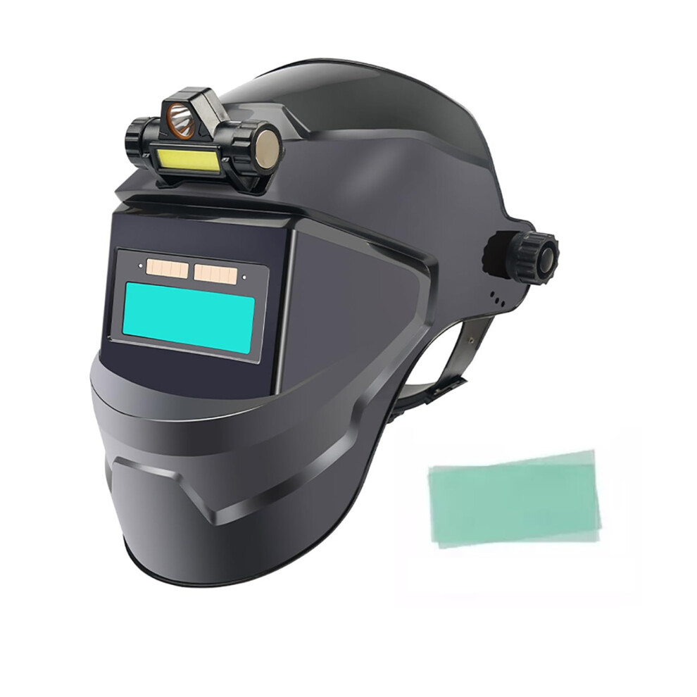 Sanfoelek Autodarkening Welding Helmet Solarpowered True Colour Headmounted Tig Welding Shield Shade 913 9365049759991