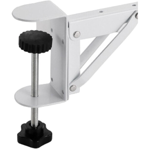 Under Desk Keyboard Tray, Adjustable Folding Bracket, Clamps, Heavy Duty Folding Shelf Bracket, Extension for Computer 1
