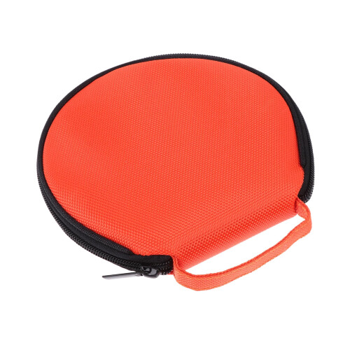 CD Storage Bag Large Capacity Portable Disc Case With Zipper Closure ScratchResistant