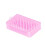 Sewing Basket 42Spool Thread Sorting Box, Portable LargeCapacity Needle and Thread Holder, HandHeld Pink For Adults 1