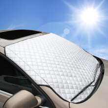 Car Windscreen Frost Cover for Citroen Berlingo 2018 Magnetic Windscreen Protector, Winter Sun Shade