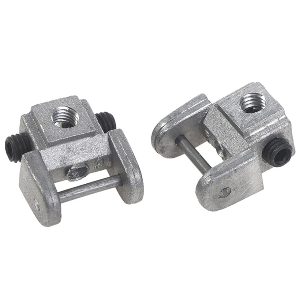 Scrollsaw Clamps 2Piece Heavy Duty Stainless Steel Multiple Angle Clamp For Scroll Saw Holders Silver Tool Accessories 9189345924545