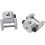 2 Pack Precision Stainless Steel Scroll Saw Holders with Accuracy Alignment for Woodworking 3