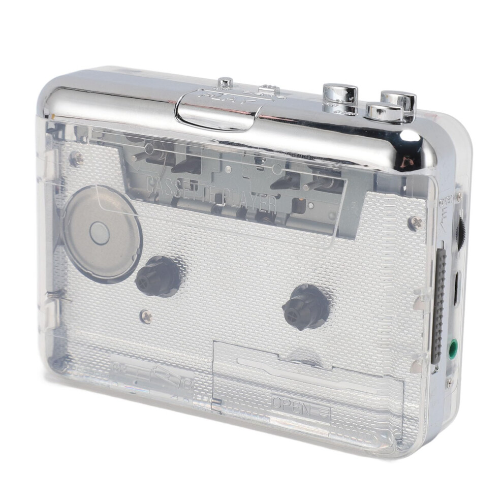 Portable Cassette Player Stereo Tape To Mp3 Converter With 3.5Mm Headphone Jack 9365049872584