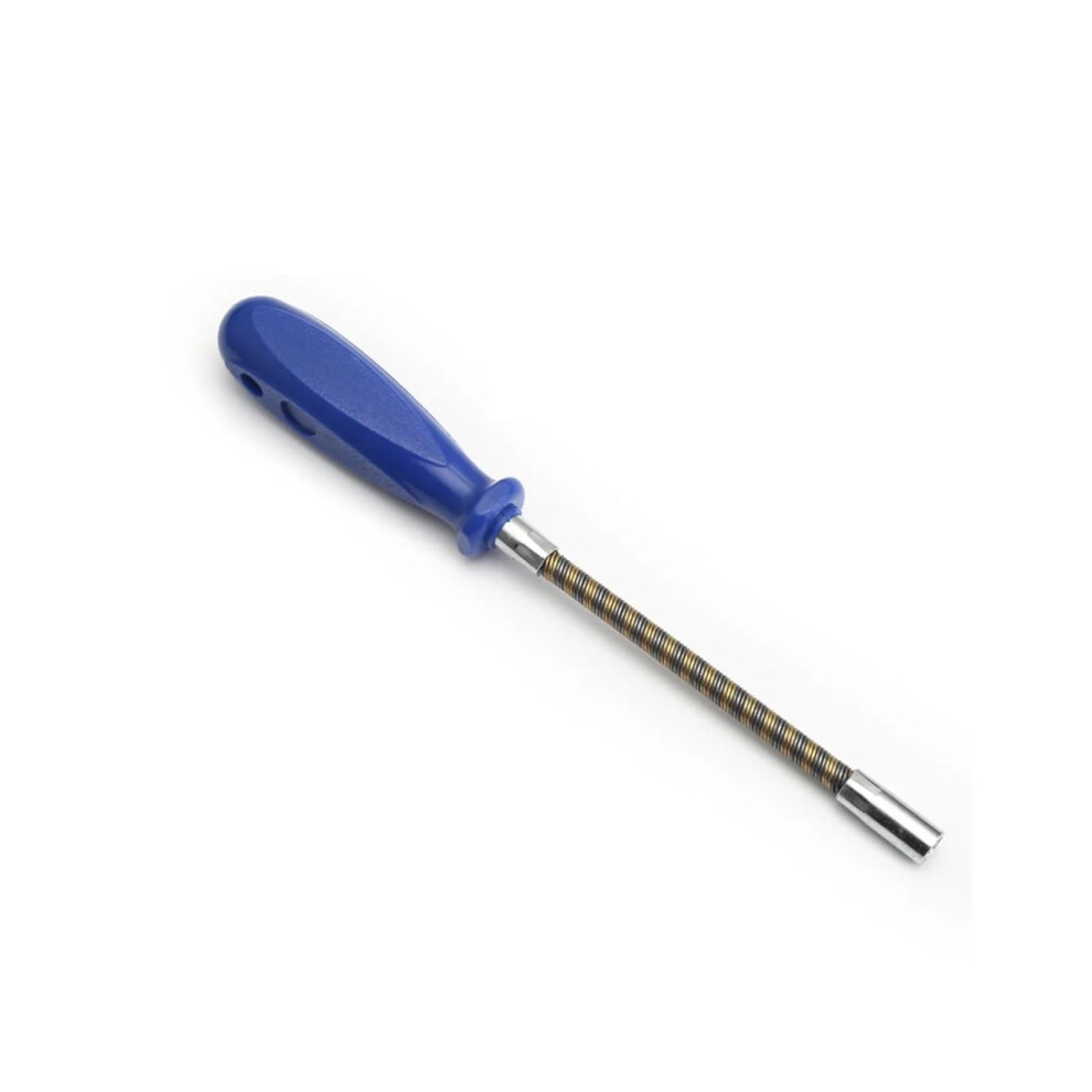 Tianwandong 7Mm Flexible Hex Screwdriver 90Degree Bendable Nut Driver Socket Hose Clamp Tool Hand Tools For Car 9189345924606