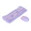 Cute Cat Shape Wireless Keyboard and Mouse Combo for Gaming Purple 13