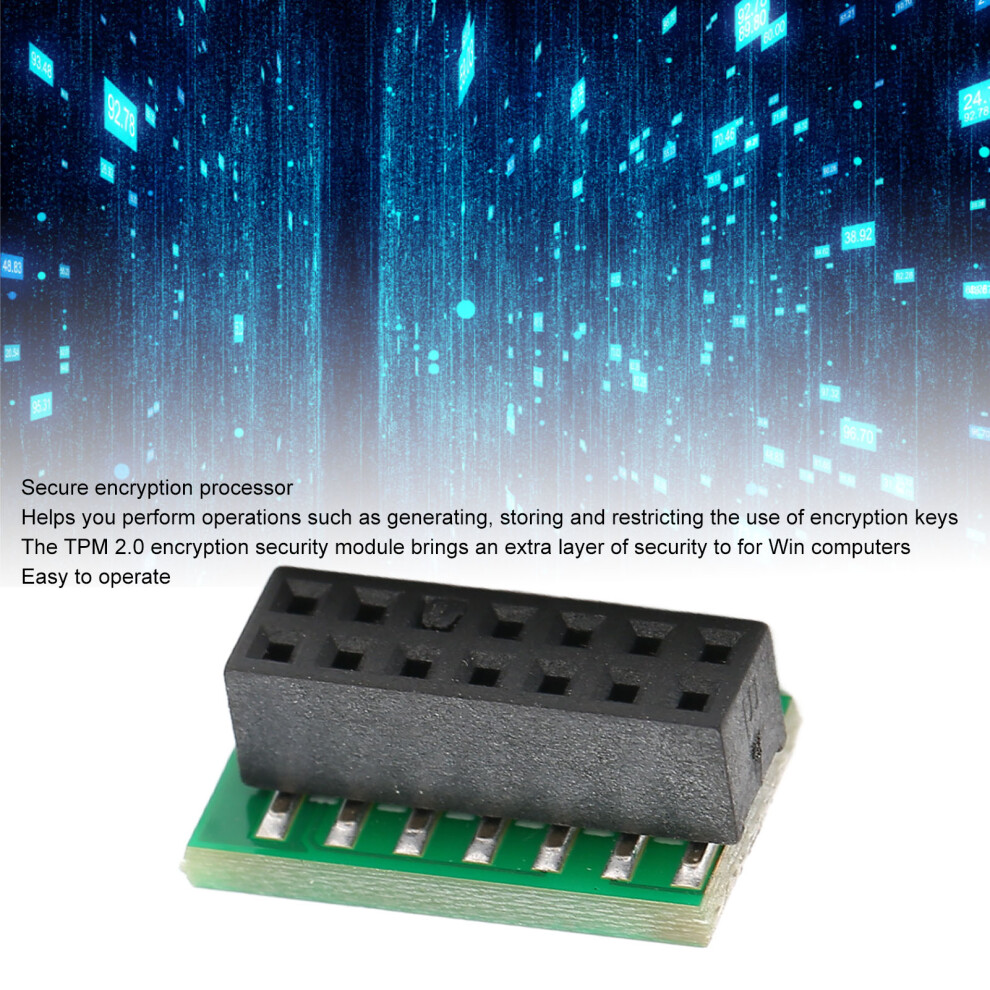 Tpm 2.0-Modul, Pcb-Material, Lpc-Schnittstelle, 7751901464035