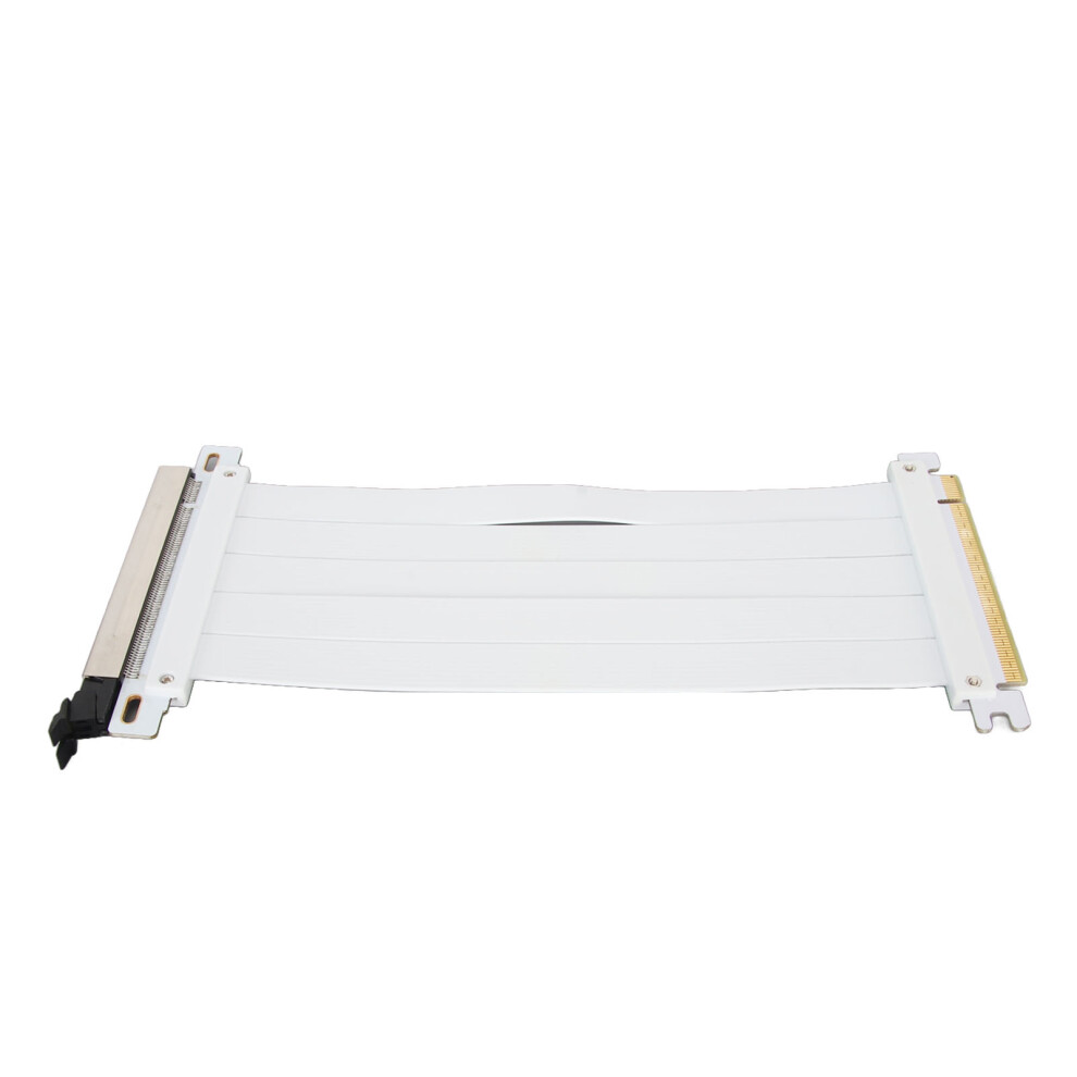 Pcie 4.0 X16 Extender Cable 180 Flexible Riser 20Cm For Gpus White 4671370033828