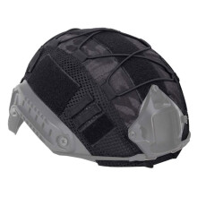 Helmet Cover Mesh Accessories for Outdoor Airsoft and Paintball Gear Black TYP Style