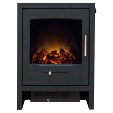 Adam Bergen Electric Stove in Charcoal Grey - Refurbished
