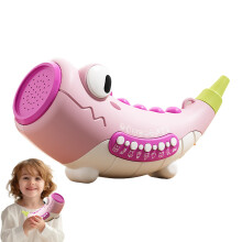 Animal Call for Kids  Outdoor Animal Call Toy with 2 Modes  Dual Modes Train Breathing Power Learning Toy for Girls Birthday Gift Idea Pink