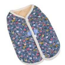 Manteau à fleurs pour chien, vêtements d'intérieur et-XXL Bleu