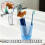 Funny Kitten Vomit Style Toothpaste Tube Cap Cover Lid Squeezer 7