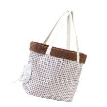 Sac à bandoulière chaud pour chats, avec trou de pied-1