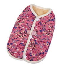 Manteau à fleurs pour chien, vêtements d'intérieur et-XL Rose