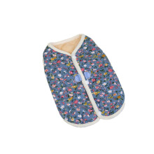 Gilet chaud pour petit chien, sweat-shirt épais,-L Bleu