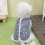 Gilet floral chaud pour chiens de taille moyenne et-M Rose 4