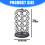 Coffee Capsules Rotating Storage System Iron Shelf For 5