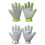 Gant de massage doux en silicone double face pour une-avocat 2