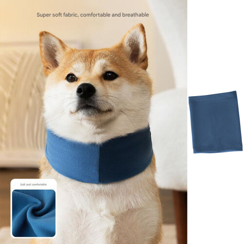 Cache-oreilles multi-usage pour animaux de compagnie,-Bleu S 1