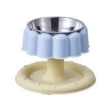 Base Stainless Steel Elevated Pet Feeders Removable Nonslip-2