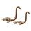 Nessies Decors Figuren aus Metall, Meerestierstatuen,-C 1