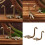 Nessies Decors Figuren aus Metall, Meerestierstatuen,-C 2