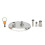 Fermenter Fittings Including Safety Valves For Secure-White 5