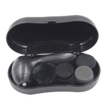 Electric Shoe Polisher Leather Clean Brush Dust-Black Color