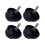 Ensemble de roulettes avant universelles pour-4 pièces 1