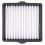 4 Stück Filter 6,7 x 6,7 cm für Ryobi Handstaubsauger, 6
