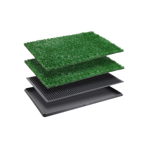 Grass Potty Pad for Dog 3 Layer Waterproof Breathable-large