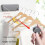 Adjustable Clothesline Steel Cord Large Capacity-Silver 5