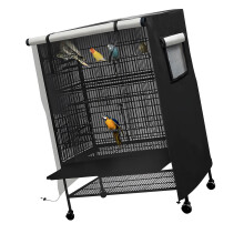Verstelbare ventilatie Vogelkooi Beschermhoes Weerbestendig