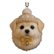 Breloque en peluche durable pour animaux de compagnie,-Labrador