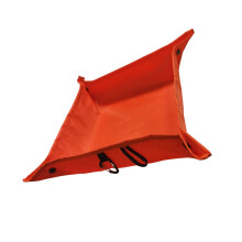 Draagbaar draagbaar vilten zitkussen Gecombineerde-Oranje