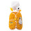 Furry Vest for Small Dog Sweatshirt Thick Coat Clothes Soft-M. 1