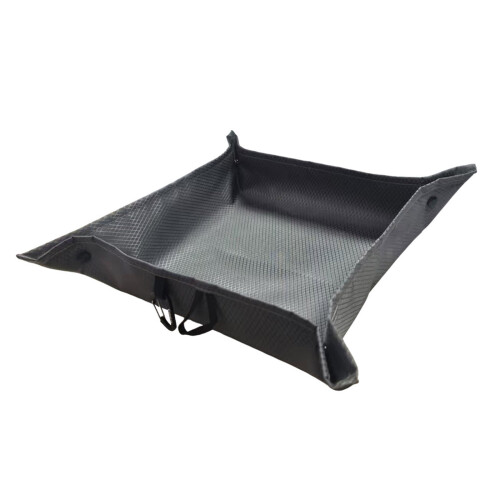 Solution de rangement de coussins en feutre peu encombrante-gris