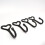 Multipurpose Heart Shape Hook Craft of Iron Ideal for Clothes 5