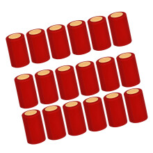 Paquet de 100 joints rétractables pour bouteilles de vin-Rouge