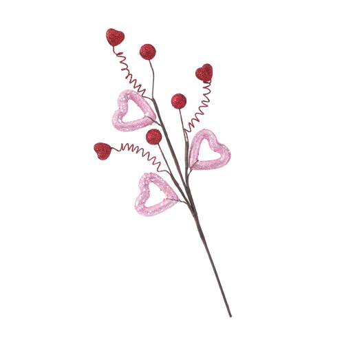 Les baies de coeur de fleur de soie élégantes conçoivent-UN