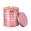 Bougie parfumée de cadeau de bougie-Modèle de carnet rose 1