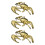 Statues de crabes en métal, Figurines rétro, Sculptures,-B 1
