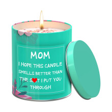 Bougie parfumée pour la maison, 1 pièce,-Bougie parfumée verte