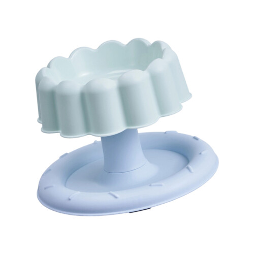 Bol surélevé pour chats en acier inoxydable, Base-4