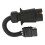 Ορειχάλκινο Terminal7Pin EU Round To4Pin US Flat Trailer Adapter ABS Στέγαση Ασφαλής Σύνδεση Στεγανή για 2
