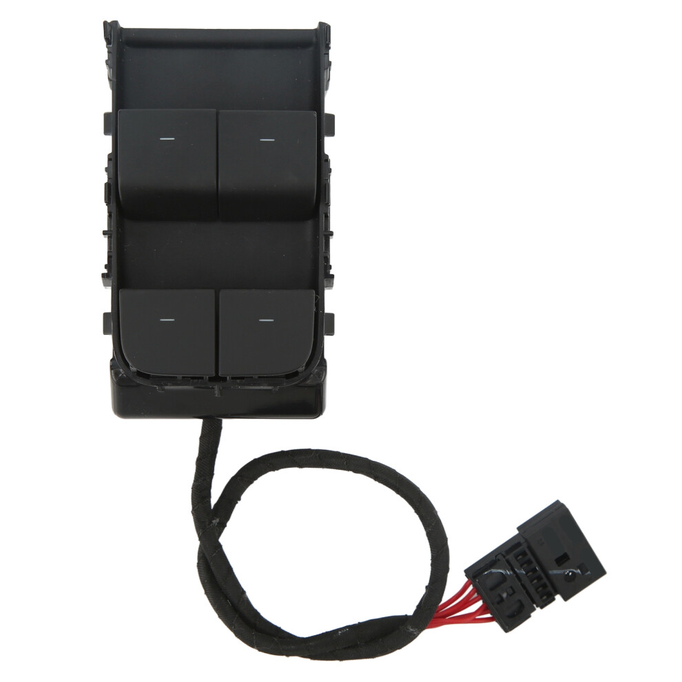 Driver Door Window Switch Button 4 Tesla Model Y 3 2021-2022 High Sensitivity Fast Response Front Left Side Premium Abs Plastic Housing Abrasion 9139052785250