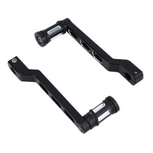 Shifter Pegs for Harley, Extended-length Rear Lever with Deep Groove Design, Slim Shift Peg Design Fit for Touring Electra Glide Street Glide Road