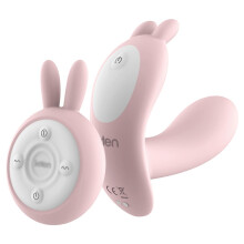 Portable Dildo Vibrator for Her, 37 Vibration Modes, Quiet, Remote, Pink
